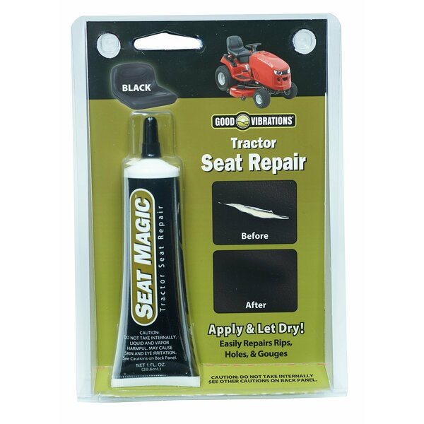 Good Vibrations 1 Oz. Black Tractor Seat Repair 190